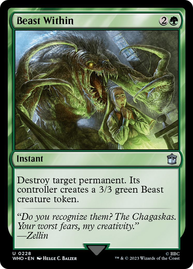 {C} Beast Within [Doctor Who][WHO 228]
