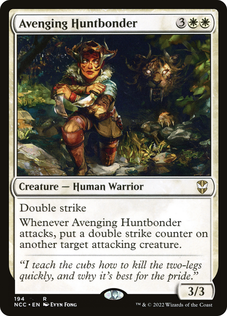 {R} Avenging Huntbonder [Streets of New Capenna Commander][NCC 194]