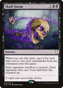 {R} Skull Storm [Commander 2018][C18 018] - Misty Mountain Games