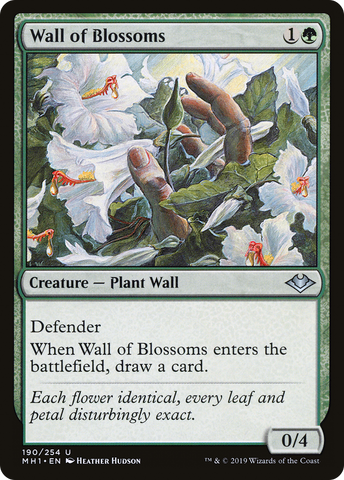 {C} Wall of Blossoms [Modern Horizons][MH1 190]