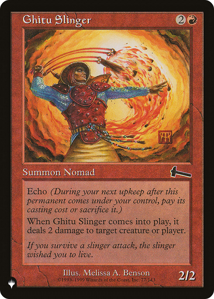 Ghitu Slinger [LIST 77/143]