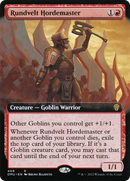 {R} Rundvelt Hordemaster (Extended Art) [Dominaria United][DMU 409]