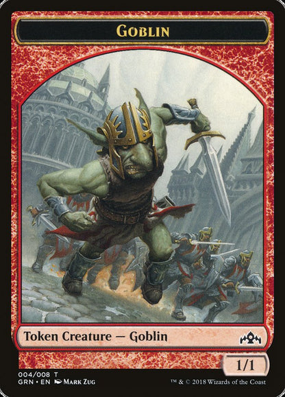 {T} Goblin // Soldier Double-sided Token [Guilds of Ravnica Guild Kit Tokens][TGK1 004]