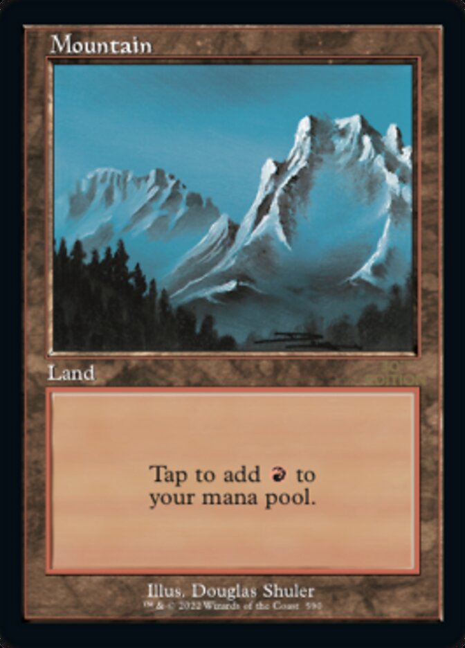 {B} Mountain (Retro) (590) [30th Anniversary Edition][30A 590]