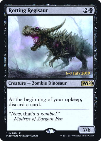 {R} Rotting Regisaur [Core Set 2020 Prerelease Promos][PR M20 111]