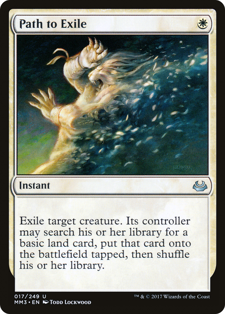 {C} Path to Exile [Modern Masters 2017][MM3 017]