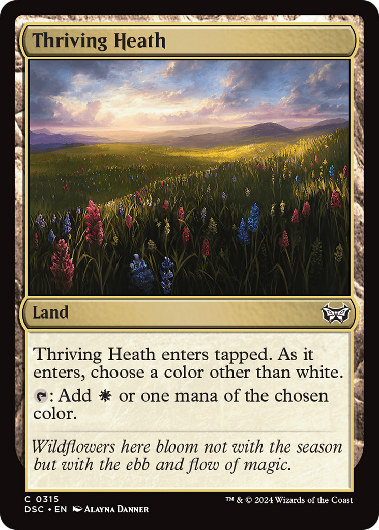 {C} Thriving Heath [Duskmourn: House of Horror Commander][DSC 315]