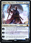 {R} Teferi, Who Slows the Sunset [Innistrad: Midnight Hunt Prerelease Promos][PR MID 245]