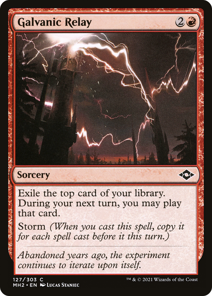 {C} Galvanic Relay (Foil) [Modern Horizons 2] [MH2 127]