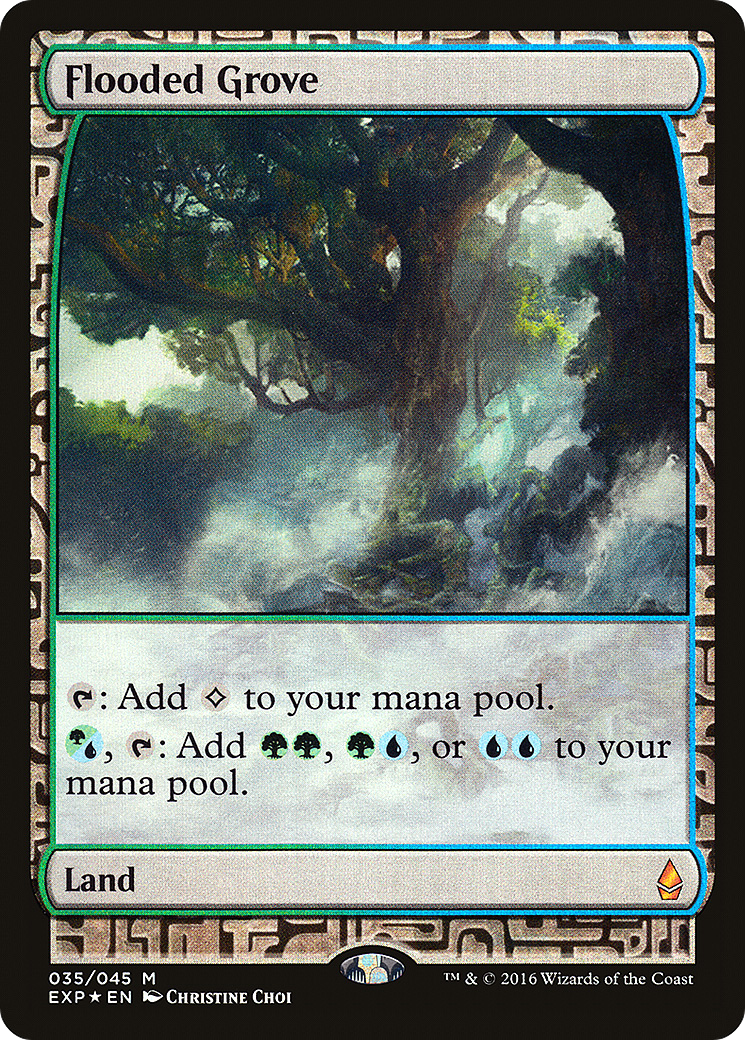 {R} Flooded Grove [Zendikar Expeditions][EXP 035] - Misty Mountain Games
