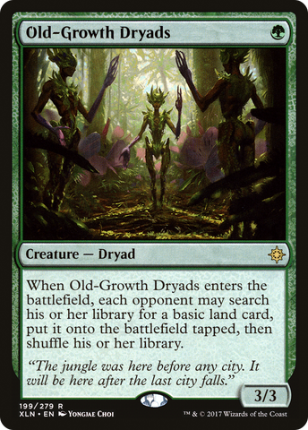 {R} Old-Growth Dryads [Ixalan][XLN 199]
