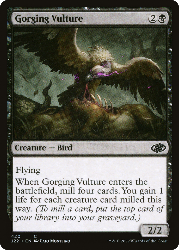 {C} Gorging Vulture [Jumpstart 2022][J22 420]