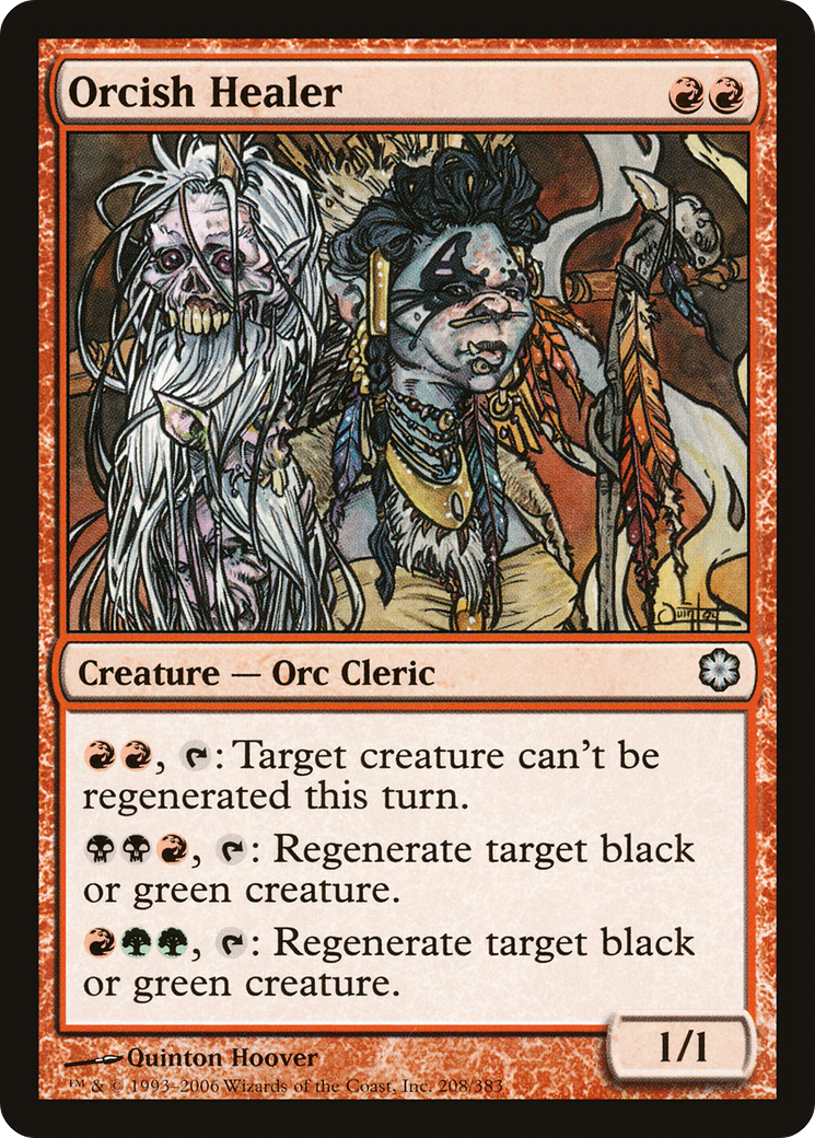 {C} Orcish Healer [Coldsnap Theme Decks][CST 208]