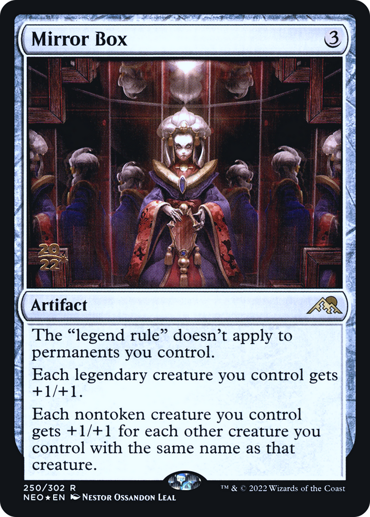 {R} Mirror Box [Kamigawa: Neon Dynasty Prerelease Promos][PR NEO 250]