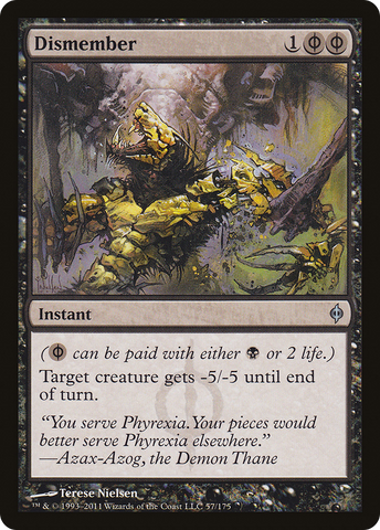 {C} Dismember [New Phyrexia][NPH 057]