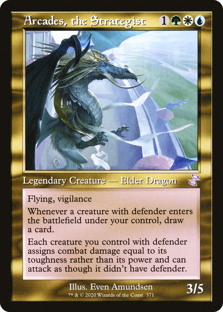 {R} Arcades, the Strategist (Timeshifted) [Time Spiral Remastered][TSR 371]