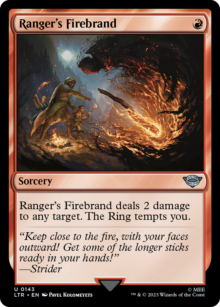 {C} Ranger's Firebrand [The Lord of the Rings: Tales of Middle-Earth][LTR 143]
