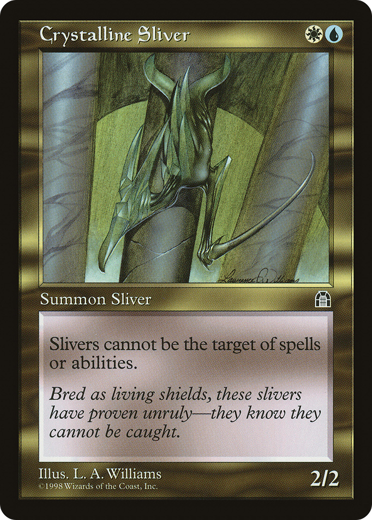 {C} Crystalline Sliver [Stronghold][STH 127]