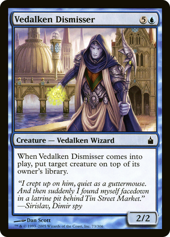 {C} Vedalken Dismisser [Ravnica: City of Guilds][RAV 073]