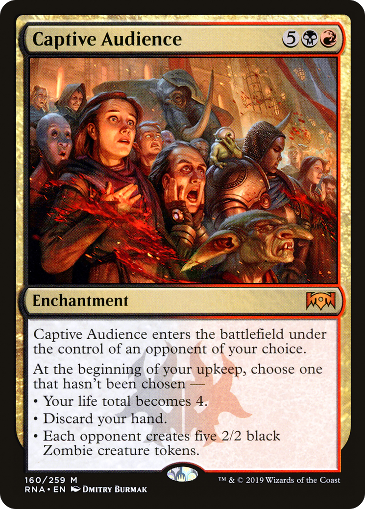 {R} Captive Audience [Ravnica Allegiance][RNA 160]