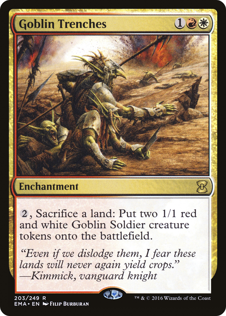 {R} Goblin Trenches [Eternal Masters][EMA 203] - Misty Mountain Games
