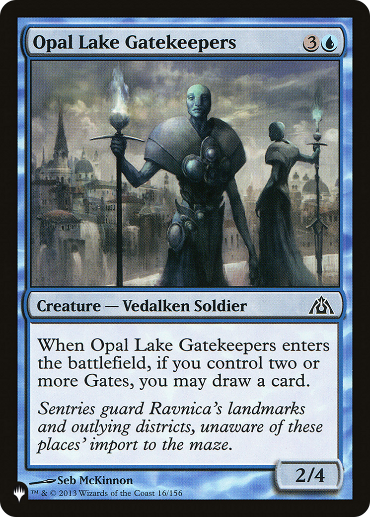 Opal Lake Gatekeepers [LIST 16/156]