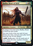{R} Radha, Heart of Keld [Core Set 2021 Prerelease Promos][PR M21 224]