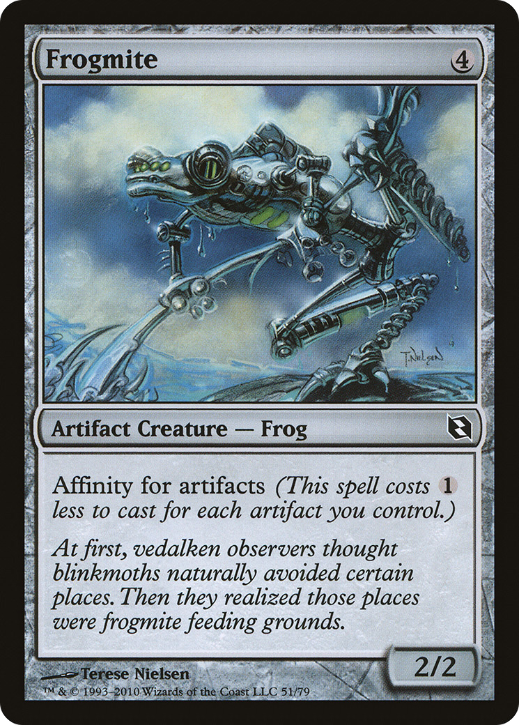 {C} Frogmite [Duel Decks: Elspeth vs. Tezzeret][DDF 051]