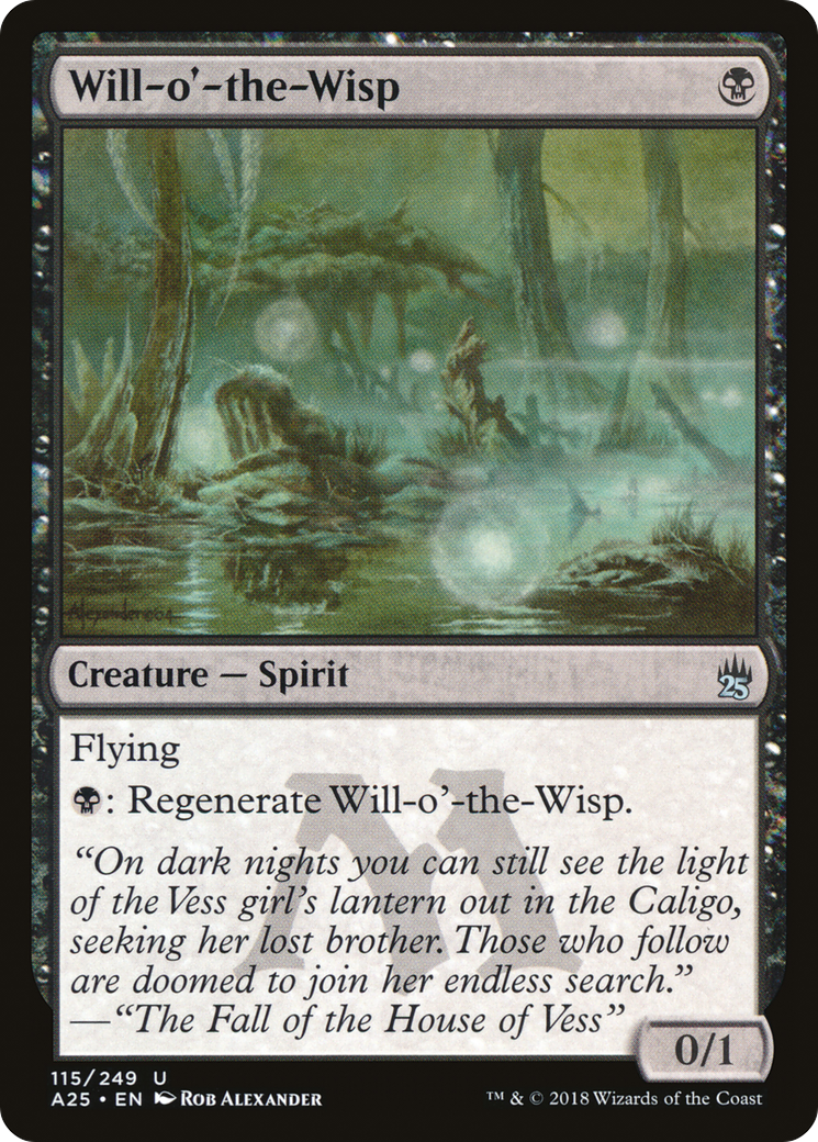 {C} Will-o'-the-Wisp [Masters 25][A25 115] - Misty Mountain Games