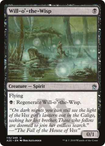 {C} Will-o'-the-Wisp [Masters 25][A25 115]