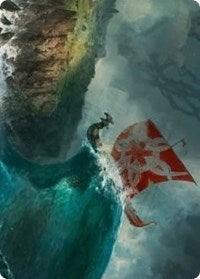 {A} Run Ashore Art Card [Kaldheim Art Series][AKHM 019]
