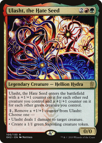 {R} Ulasht, the Hate Seed [Ravnica Allegiance Guild Kit][GK2 100]