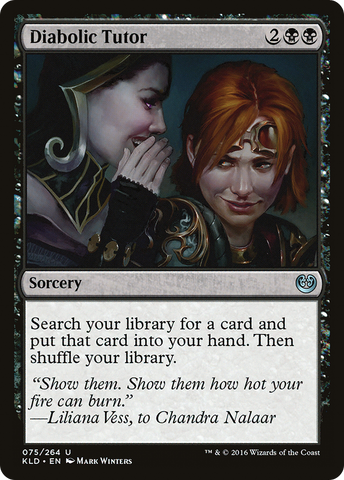 {C} Diabolic Tutor [Kaladesh][KLD 075]
