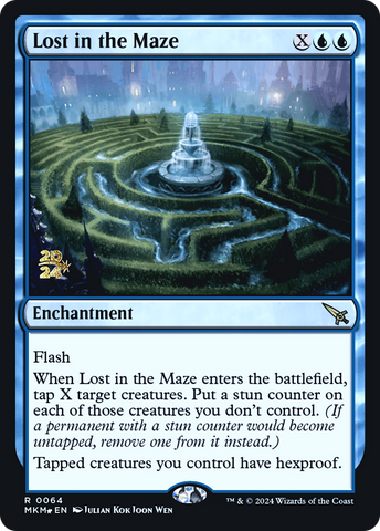 {R} Lost in the Maze [Murders at Karlov Manor Prerelease Promos][PR MKM 064]