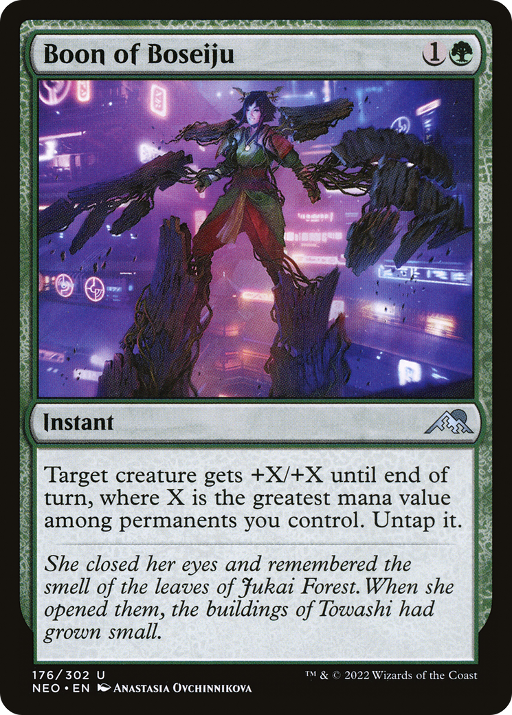 {C} Boon of Boseiju [Kamigawa: Neon Dynasty][NEO 176]