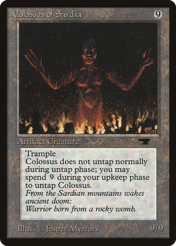{R} Colossus of Sardia [Antiquities][ATQ 046] - Misty Mountain Games