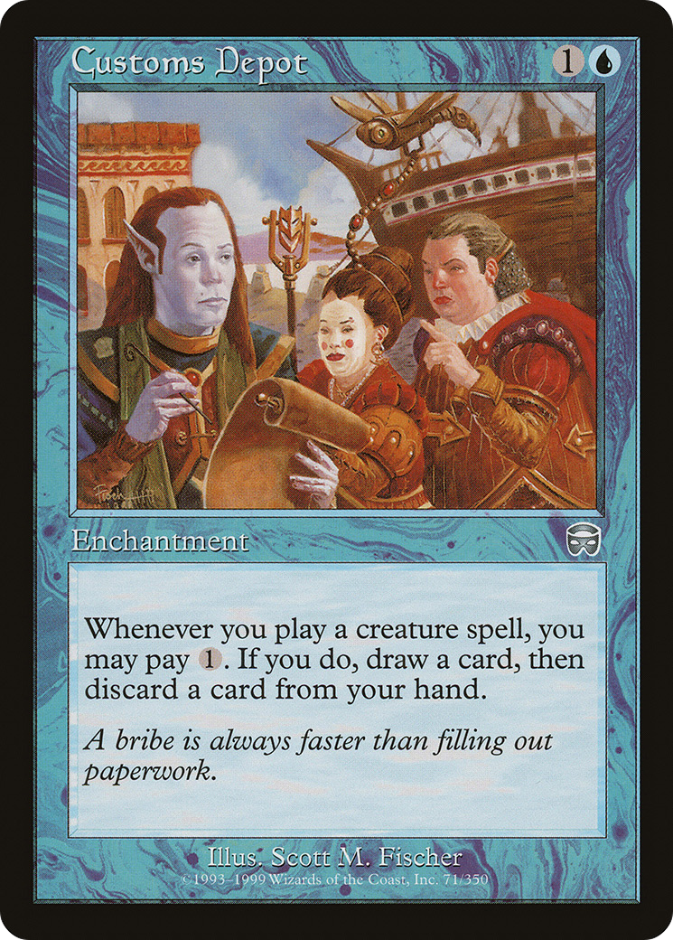 {C} Customs Depot [Mercadian Masques][MMQ 071]