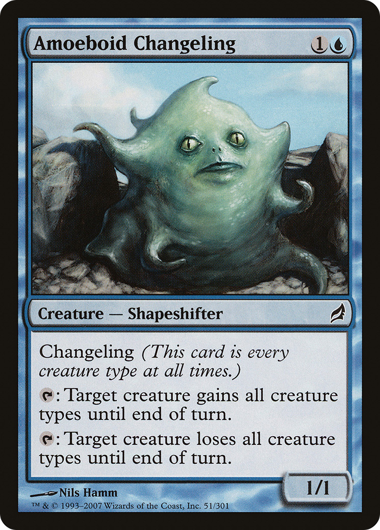 {C} Amoeboid Changeling [Lorwyn][LRW 051]