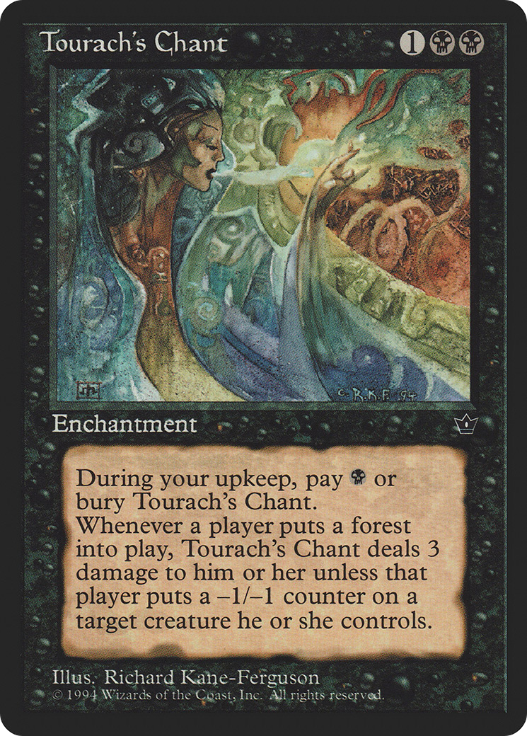 {C} Tourach's Chant [Fallen Empires][FEM 047] - Misty Mountain Games
