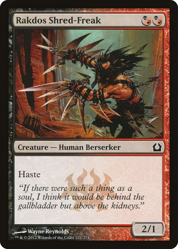 {C} Rakdos Shred-Freak [Return to Ravnica][RTR 221] - Misty Mountain Games
