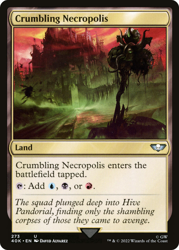 {C} Crumbling Necropolis [Universes Beyond: Warhammer 40,000][40K 273]