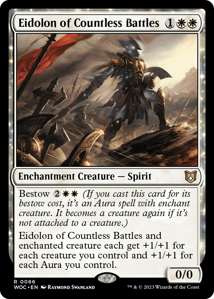 {R} Eidolon of Countless Battles [Wilds of Eldraine Commander][WOC 066]