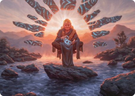 {A} Jadzi, Oracle of Arcavios Art Card [Strixhaven: School of Mages Art Series][ASTX 028]