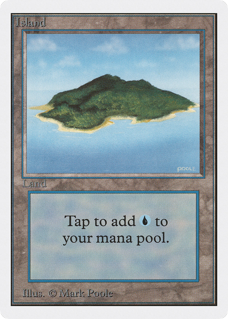{B}[2ED 292] Island (292) [Unlimited Edition]