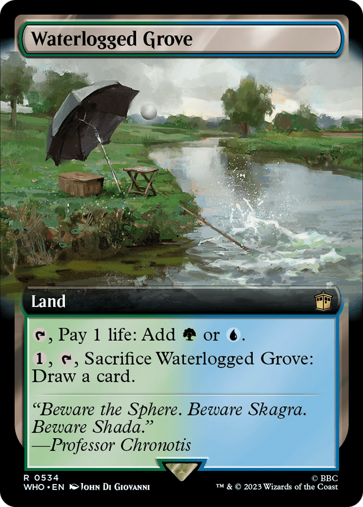 {R} Waterlogged Grove (Extended Art) [Doctor Who][WHO 534]