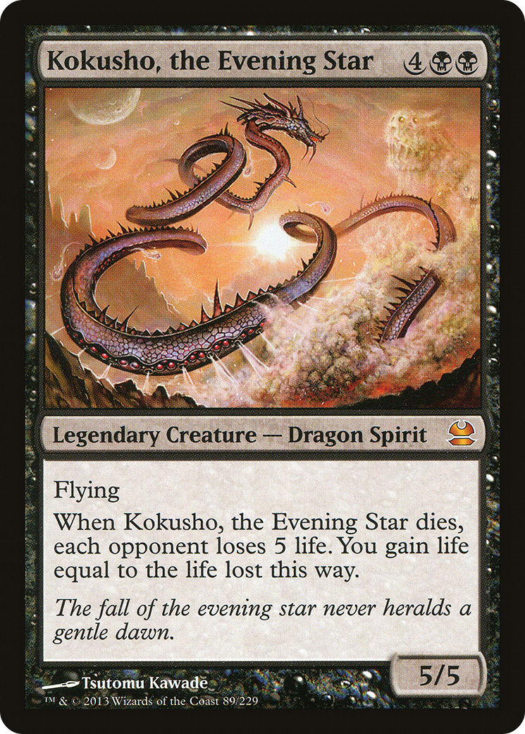 {R} Kokusho, the Evening Star [Modern Masters][MMA 089] - Misty Mountain Games