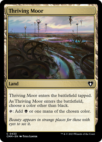 {C} Thriving Moor [Commander Masters][CMM 433]