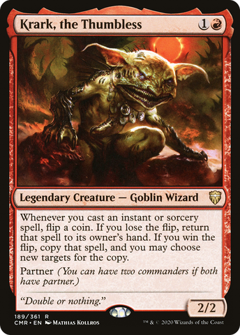 {R} Krark, the Thumbless [Commander Legends][CMR 189]