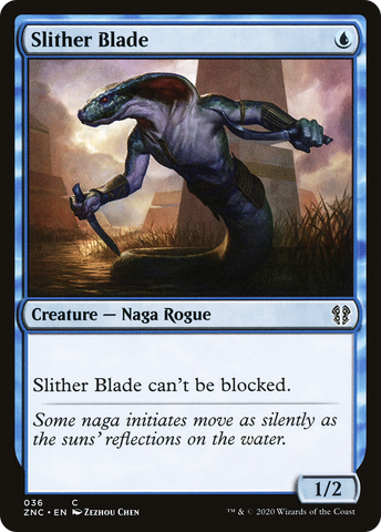 {C} Slither Blade [Zendikar Rising Commander][ZNC 036]
