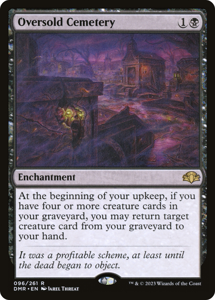 {R} Oversold Cemetery [Dominaria Remastered][DMR 096]
